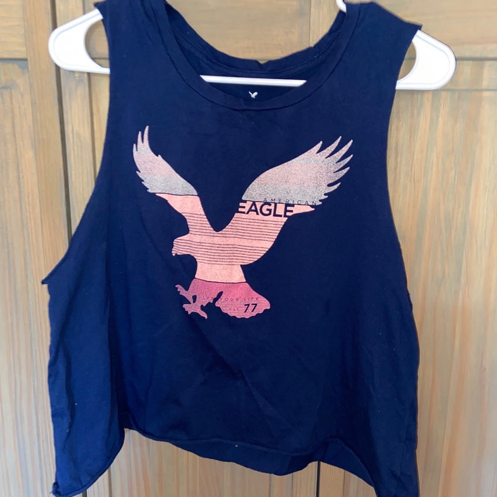 American Eagle Cropped Tank